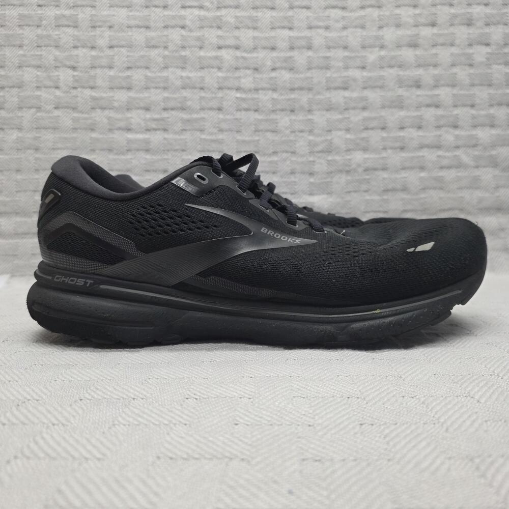 Brooks Ghost 15 Mens Size 11 Black Extra Wide 4E Running Shoe 1103934E020